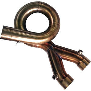 Exhaust pipe Yamaha YZF-R1 \'17-\'19 decatalyst stainless Mass