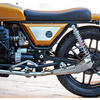 Auspuff Schalldämpfer Moto Guzzi V 65 Mass Cafe Racer Curve kit 2-1 - Bilder 2
