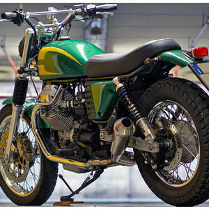 Finale di scarico per Moto Guzzi Nevada Mass Cafe Racer Curve kit 2-1