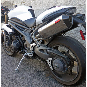 Finale di scarico per Triumph Speed Triple 1050 E4 Mass Prisma coppia