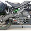 Exhaust muffler Kawasaki 650 Versys E4 Mass Oval C&W - Pictures 2