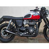 Auspuffanlage Komplett Triumph Scrambler 865 EFI Mass Cafe Racer 2-1