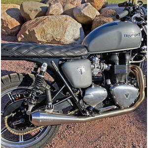 Exhaust system Triumph Bonneville EFI Mass Cafe Racer 2-1