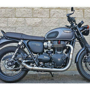 Impianto di scarico per Triumph Bonneville 900 E5 Mass Hot Rod 2-2