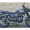 Système d'échappement Triumph Bonneville 900 E5 Mass Hot Rod 2-2