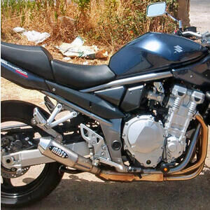Silenciador de escape Suzuki GSF 1250 Mass Cafe Racer Curve