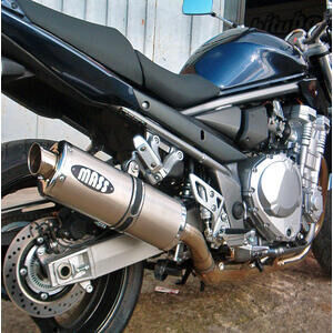 Auspuff Schalldämpfer Suzuki GSF 1250 Bandit Mass Oval