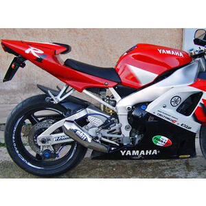 Auspuff Schalldämpfer Yamaha YZF-R1 -\'01 Mass Cafe Racer Curve