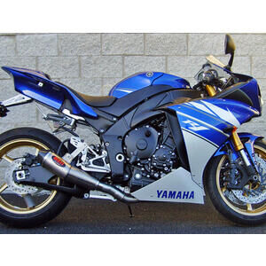 Auspuff Schalldämpfer Yamaha YZF-R1 E3 \'09-\'14 Mass Cafe Racer Curve