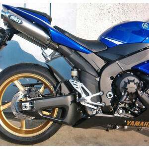 Finale di scarico per Yamaha YZF-R1 E3 -'08 Mass Oval coppia