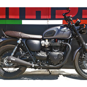 Silenciador de escape Triumph Bonneville 1200 E4 Mass Cafe Racer par