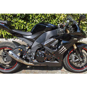 Exhaust muffler Kawasaki ZX-10R E3 \'08-\'09 Mass Cafe Racer Curve