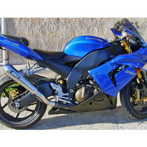 Exhaust muffler Kawasaki ZX-10R E2 \'04-\'05 Mass Cafe Racer
