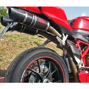 Finale di scarico per Ducati 1098 Mass Oval coppia