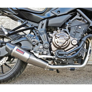 Auspuffanlage Komplett Yamaha MT-07 E5 Mass Cafe Racer Curve 2-1