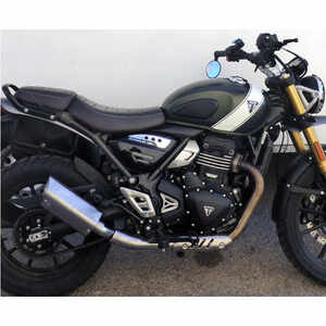 Exhaust muffler Triumph Scrambler 400 X Mass Rombo