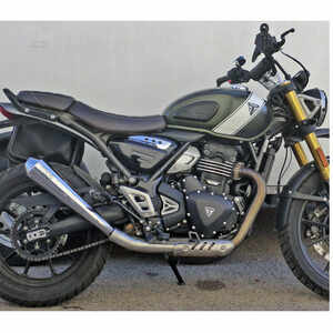 Silenciador de escape Triumph Scrambler 400 X Mass Cafe Racer