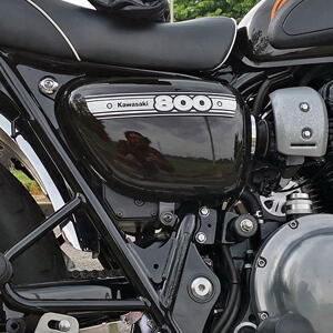 Impianto di scarico per Kawasaki W 800 E5 Mass M1 2-1