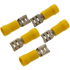 Terminal cable eléctrico plano 4-6mm ancho 9mm hembra set 5pc