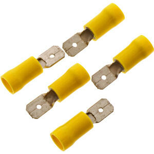 Elektrischer Kabelschuh flach 4-6mm Breite 6.3mm stecker set 5st