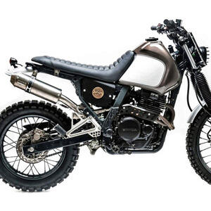 Finale di scarico per Honda NX 650 Dominator \'95- Mass Oval kit 2-1