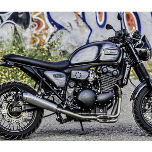 Auspuffanlage Komplett Triumph Triumph Legend 900 TT Mass Cafe Racer 3-1
