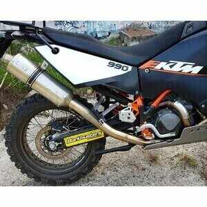 Sistema de escape KTM Adventure 990 Mass Oval 2-1