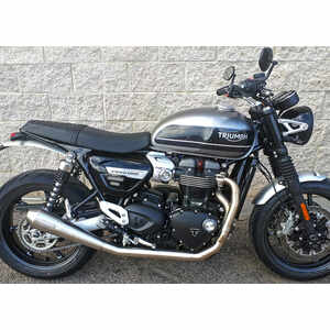 Auspuffanlage Komplett Triumph Speed Twin E5 Mass Cafe Racer 2-1
