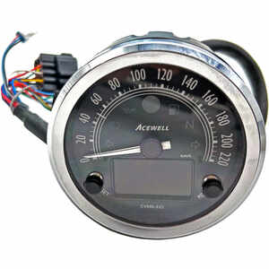 Instrument électronique multifonctionnel AceWell CV080 Speedo
