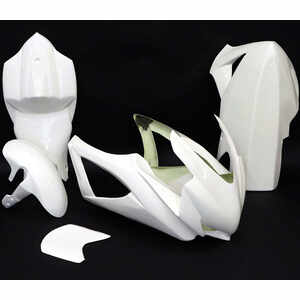 Complete fairing kit Suzuki GSX-R 750 \'08-\'10 fiberglass