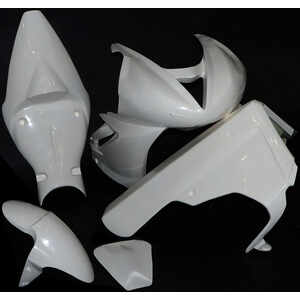 Complete fairing kit Triumph Daytona 675 \'13- fiberglass