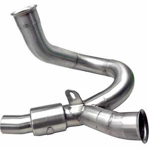 Exhaust pipe Ducati Monster 937 decatalyst stainless Mass