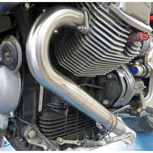 Tubo de escape Moto Guzzi V 11 kit Mass