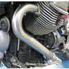 Tuyau d'échappement Moto Guzzi V 11 kit Mass