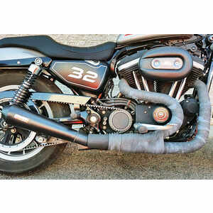 Sistema de escape Harley-Davidson XL 883 Sportster \'86-\'03 Mass Cafe Racer 2-1