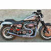 Auspuffanlage Komplett Harley-Davidson XL 883 Sportster '86-'03 Mass Cafe Racer 2-1 - Bilder 2
