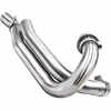 Collettore di scarico per Triumph Scrambler 1200 decatalizzatore inox Mass