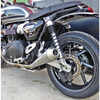 Exhaust muffler Triumph Speed Twin E5+ Mass Cafe Racer pair - Pictures 4
