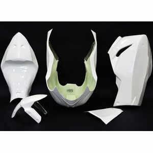 Complete fairing kit Kawasaki ZX-6R \'13-\'17 fiberglass