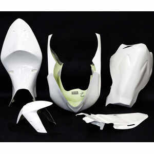 Complete fairing kit Kawasaki ZX-10R \'06-\'07 fiberglass