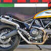Silenciador de escape Ducati Scrambler 800 Desert Sled E5 Mass Cafe Racer kit 2-1 - Fotos 2