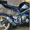 Auspuff Schalldämpfer Triumph Daytona 675 Mass Cafe Racer Curve - Bilder 2