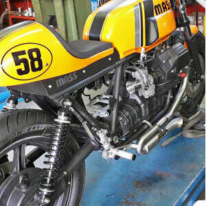Sistema de escape Moto Guzzi Serie Grossa Mass Hot Rod Type1 2-2
