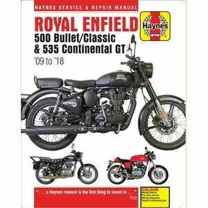 Manuale di officina per Royal Enfield 500 EFI