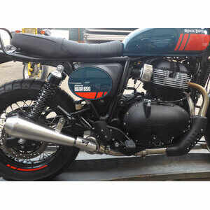 Silencieux d\'échappement Royal Enfield Bear 650 E5+ Mass Cafe Racer