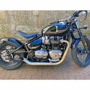 Sistema de escape Triumph Bonneville 1200 Bobber E5+ Mass Hot Rod 2-2