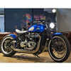 Exhaust system Triumph Bonneville 1200 Bobber E5+ Mass Hot Rod 2-2 - Pictures 2