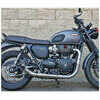Auspuffanlage Komplett Triumph Bonneville 1200 E5+ Mass Hot Rod 2-2
