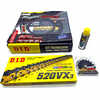 Chain and sprockets kit Honda XR 250 R '86-'87 DID VX3 - Pictures 3