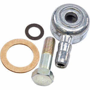 Banjo de carburateur Dell\'Orto SHA 10-13 kit droit